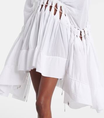 Sirocco sheer cotton-blend minidress | Christopher Esber