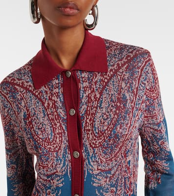 Paisley jersey shirtdress | Etro