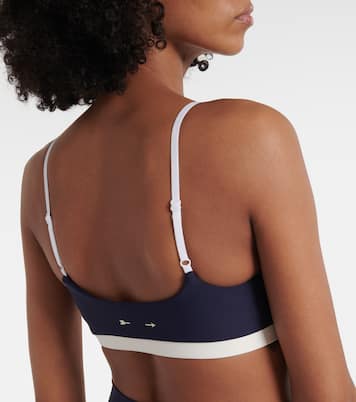 Sujetador deportivo Hamptons a rayas  | The Upside