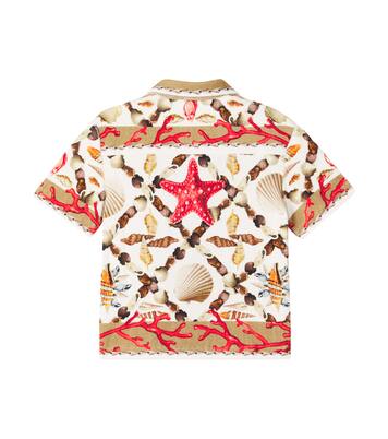 Printed cotton shirt | Dolce&Gabbana Kids