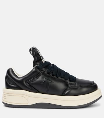 X Converse Sneakers Turbowpn aus Leder | Rick Owens