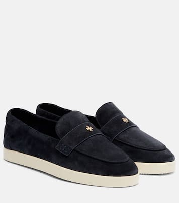 Double T suede loafers | Tory Burch