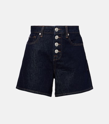 Kori high-rise denim shorts | 7 For All Mankind