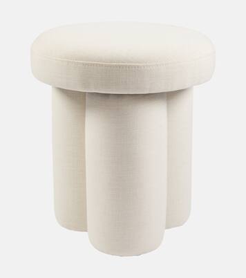 Big Foot linen stool | 101 Copenhagen