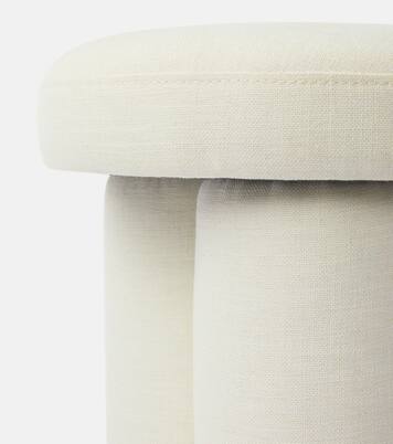 Big Foot linen stool | 101 Copenhagen