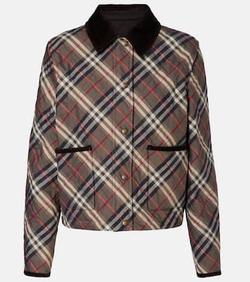 Steppjacke Burberry Check aus Baumwolle | Burberry