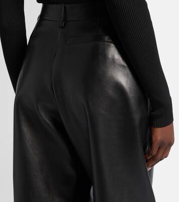 High-Rise-Hose aus Leder  | Givenchy