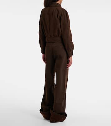 Cropped denim jacket | Dries Van Noten