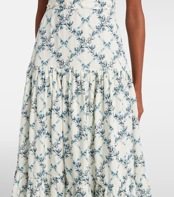 Maxikleid Lima Gloriosa aus Leinen | Agua by Agua Bendita