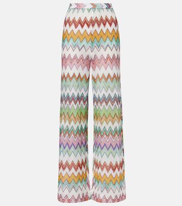 Gerade Hose aus Lamé | Missoni