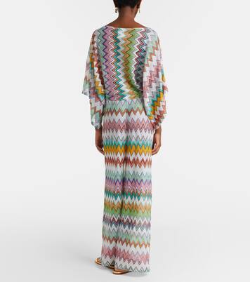 Gerade Hose aus Lamé | Missoni