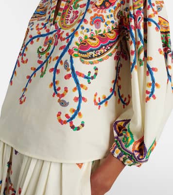 Paisley printed cotton top | Etro