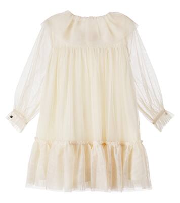 Bow-detail tulle dress | Konges Sløjd