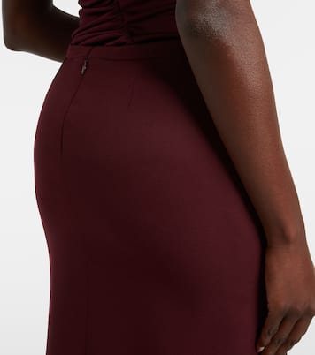 Bleistiftrock Medusa aus Wollgabardine | Versace