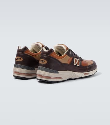 Made In UK 991v1 leather sneakers | New Balance
