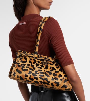 Prada Bonnie Medium calf hair shoulder bag | Prada