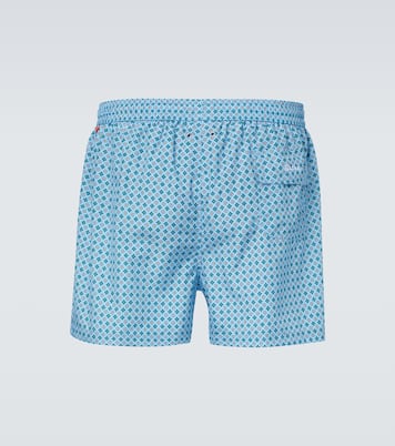 Logo printed swim trunks | Kiton