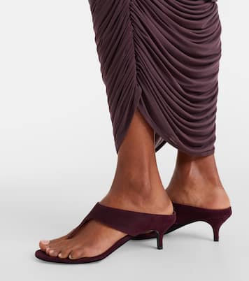 Sandalen aus Veloursleder | Magda Butrym