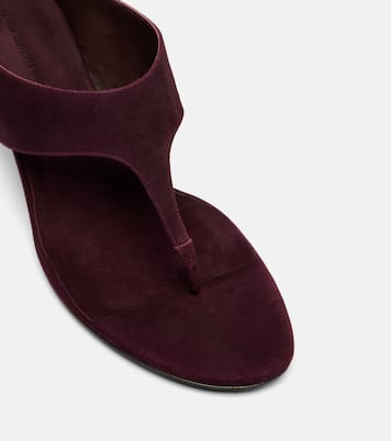 Sandalen aus Veloursleder | Magda Butrym