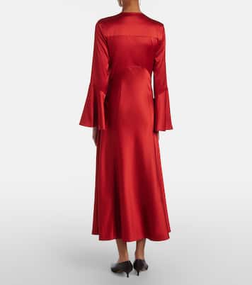 Midikleid Ezri aus Satin | Veronica Beard