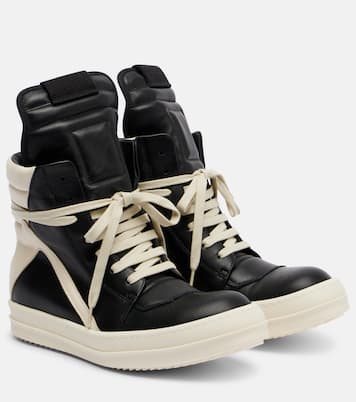 Geobasket leather sneakers | Rick Owens