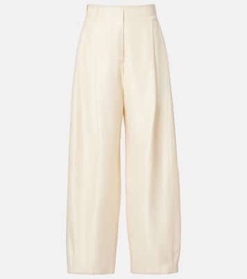Kolina真丝阔腿裤 | The Row