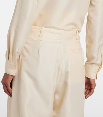 Kolina真丝阔腿裤 | The Row