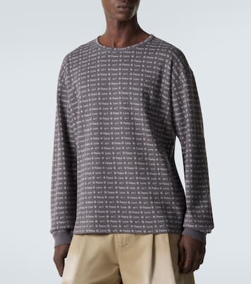Pull en jacquard de coton | ERL