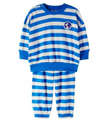 Baby cotton sweatshirt and pants set | Mini Rodini