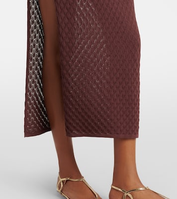 Dawn knitted wrap skirt | Melissa Odabash