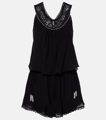 Nilany beaded silk romper | Isabel Marant