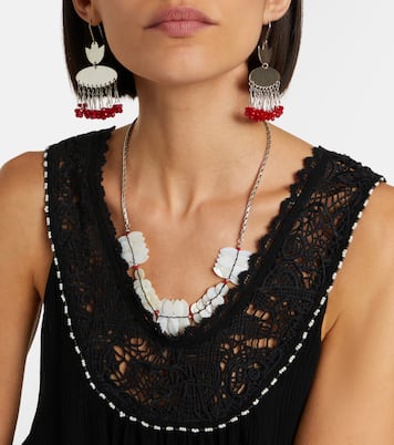 Nilany beaded silk romper | Isabel Marant