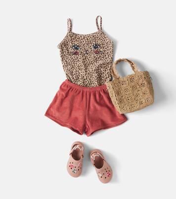 Kitty leopard-print sequined swimsuit | Konges Sløjd