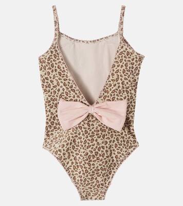 Kitty leopard-print sequined swimsuit | Konges Sløjd