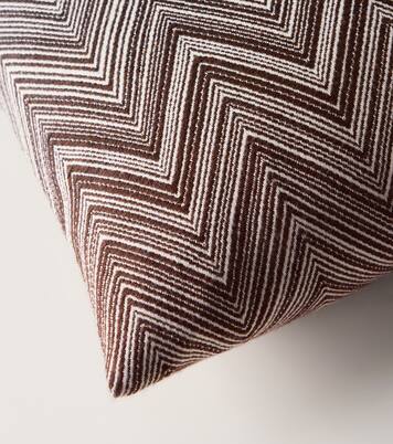 Timmy Zigzag wool cushion | Missoni