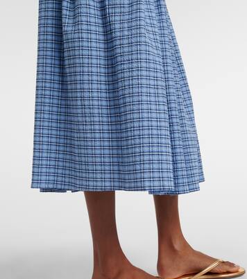 Falda midi Agora de algodón | Faithfull