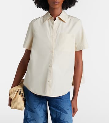 Paula's Ibiza cotton poplin shirt | Loewe