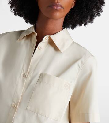 Paula's Ibiza cotton poplin shirt | Loewe