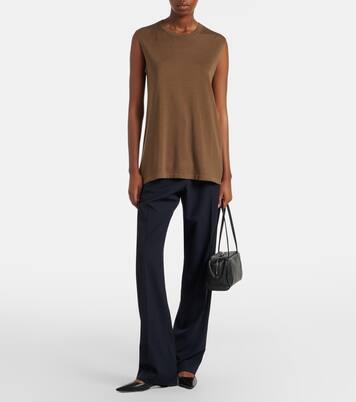 Astra Medium leather shoulder bag | The Row