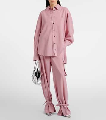 Pumps Plexi mit Metallic-Leder | Gianvito Rossi