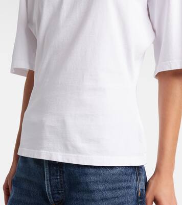 Storey gathered cotton jersey T-shirt | Agolde