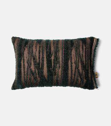 Abibo mohair, cotton, and wool-blend cushion | The House of Lyria
