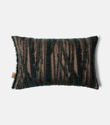 Abibo mohair, cotton, and wool-blend cushion | The House of Lyria