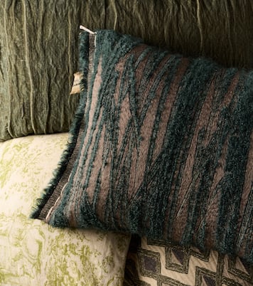 Abibo mohair, cotton, and wool-blend cushion | The House of Lyria