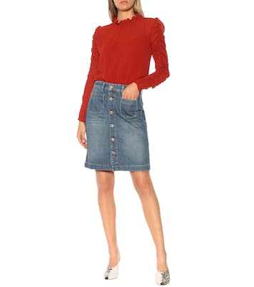 Bluse aus Crêpe | See By Chloé