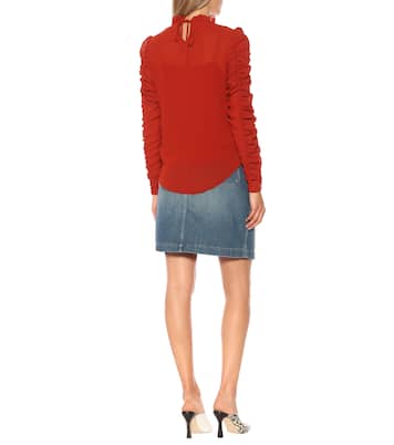 Bluse aus Crêpe | See By Chloé
