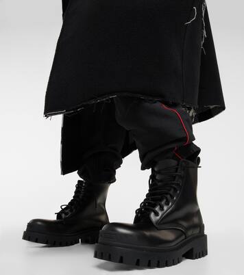 Schnürstiefel Strike aus Leder | Balenciaga