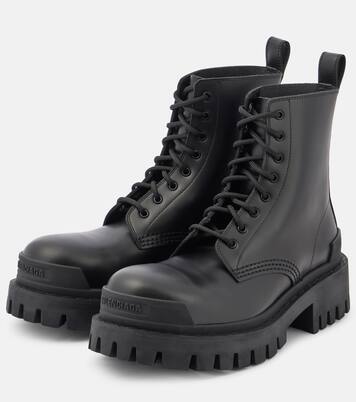 Schnürstiefel Strike aus Leder | Balenciaga