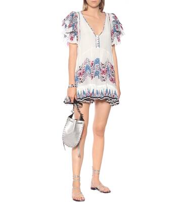 Robe Nubia imprimée en soie | Isabel Marant