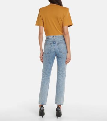 High-rise jeans | Wardrobe.NYC